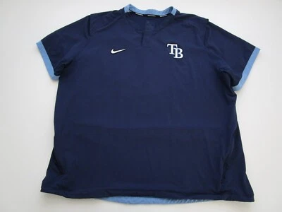 Mens XXL Tampa Bay Rays Nike Engineered team issue ss jacket 2020 - Image 1 of 4