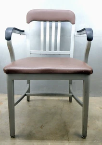 GoodForm Mid Century VINTAGE GF Industrial ALUMINUM Arm Chair Nebraska Pick Up - Picture 1 of 14