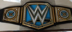NEW UNIVERSAL CHAMPIONSHIP ADULT SIZE-REPLICA TITLE-2MM-BRASS - Picture 1 of 1