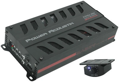Power Acoustik SB1.3000D 3000 Watt Mono Amplifier 1-Ohm Class D Amp SB1-3000D - Image 1 of 4