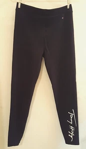 TOMMY HILFIGER Leggings Talla S Cintura Alta Elásticos Pantalones de Yoga Azul Marino - Imagen 1 de 7