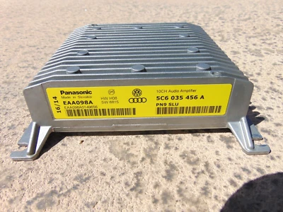 Amplificador estéreo de audio 12-15 Volkswagen Passat Panasonic 5C6 035 456 A OEM Foto 1 de 4