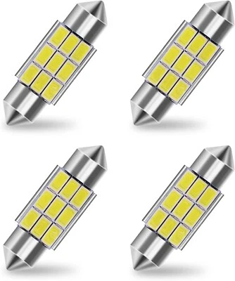 High-Quality 31mm LED 5630 9SMD Bulbs for Car Interior - Super Bright 280 Lumen - Image 1 of 4