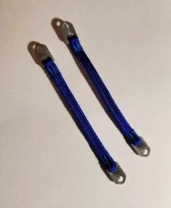 Team KNK KNKLS1007 Limiting Straps (100mm) (Blue) (1 pr.) - Picture 1 of 1