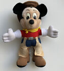 Offizieller Euro Disney Mickey Mouse Cowboy Plüschtier 32 cm groß