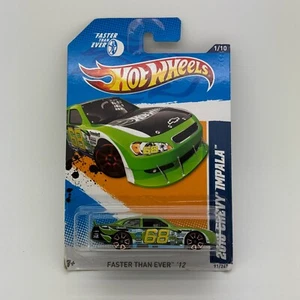 2012 Hot Wheels 2010 Chevy Impala Green - 1:64 #91/247 - Picture 1 of 1