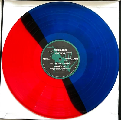 The Matrix Score Red Blue Vinyl Don Davis Limited Reissue Remaster Wachowski - Image 1 of 4