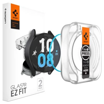 Galaxy Watch 6 (40mm) Screen Protector | Spigen [EZ FIT GLAS.tR] 2 Pack - Image 1 of 4