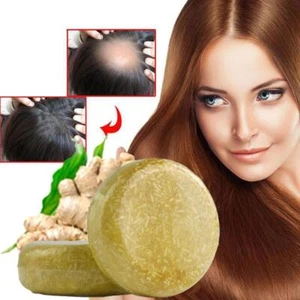 1xGinger Shampoo Bar For Hair Loss Shampoo Soap Natural Ingredients Nice G1P0 - Picture 1 of 12