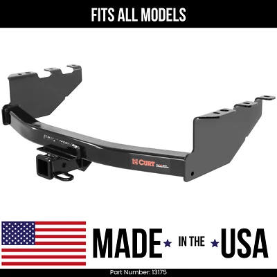 For 2014-2018 GMC Sierra 1500 Trailer Hitch Curt 13175 2" Tow Receiver Class 3 - Image 1 of 4