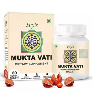 100% Herbal Ayurvedic Ivy's Mukta Vati Herbal Tablets - Ayurvedic Formula Best - Picture 1 of 3