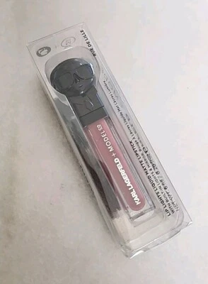 Karl Lagerfeld + ModelCo Liquid Matte Lipstick Lip Lights Rue De Lille Plum New  - Image 1 of 2