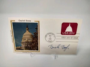Indiana Senator Birch Bayh Signed FDC Cachet Envelope JSA COA BUF - Picture 1 of 2