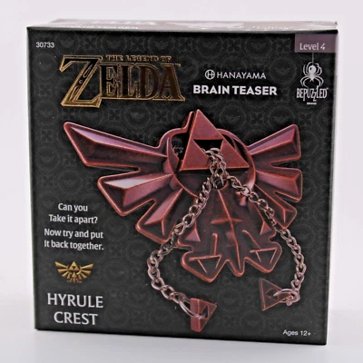 Rompecabezas The Legend of Zelda Hyrule Chest Nivel 4 Rompecabezas BePuzzled Hanayama Foto 1 de 2