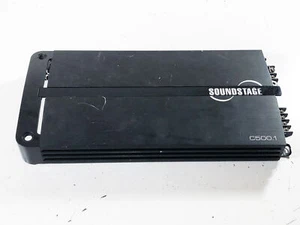 Soundstage C500.1 Amplifier Amp 500 Watts RMS 2 Ohms Mono Amplifier TESTED - Bild 1 von 12