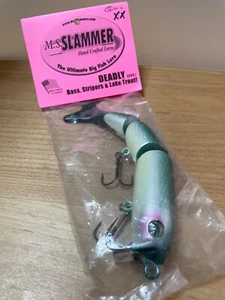 MS Slammer XX SM 7inch #15 Green shad swimbait Topwater wakebait wood lure New - Picture 1 of 14