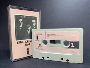 King Crimson RED Cassette ZCI 9308 **UK 1ST ISSUE 1974** SCARCE PINK LABEL - Picture 1 of 9