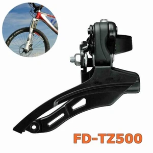 3 x 6 / 7 / 8 Speed Down-Pull MTB Bike Front Derailleur fit for Shimano FD-TZ500 - Picture 1 of 11