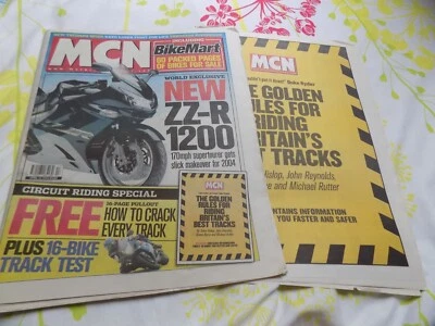 MCN/GSX-R600/Honda SP-2/Ducati 999/Mondial 999/Aprilia RSV-R/Yamaha R1/CBR900/ - Image 1 of 4