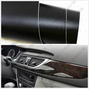 60CM x 152CM DIY 3D Leather Texture Auto Dashboard Trim Film Vinyl Sheet Sticker - Imagen 1 de 12
