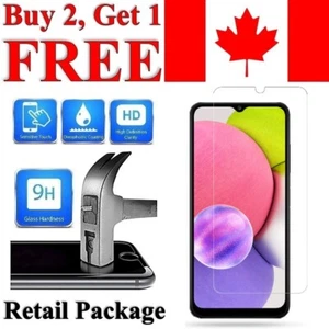 Tempered Glass Screen Protector for Samsung Galaxy A03s / A03/Core / A02 / A02s - Picture 1 of 7
