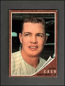 1962 Topps #250 Norm Cash - VG - Picture 1 of 1