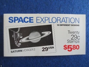 DOC Scott # 2577a Space Exploration 29¢ 1991 Booklet of 20 MNH  - Picture 1 of 2