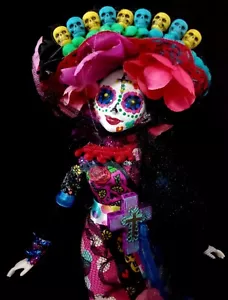 Catrina Calaveras DOD Dia De Los Muertos OOAK Barbie Doll - Picture 1 of 8
