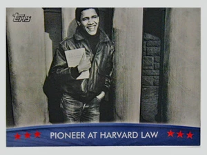 Pioneer At Harvard Law #17 PRESIDENT OBAMA Inaugural NM+ with Tracking - Picture 1 of 3