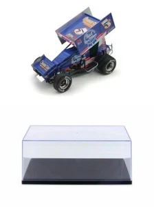 DIECAST CAR W/DISPLAY CASE 2021 WINGED SPRINT CAR #5W LUCAS WOLFE 1/18 - Picture 1 of 3