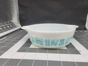 Vintage Pyrex Amish Butterprint #471 1pt Cinderella Auflaufform, ohne Deckel - Bild 1 von 10
