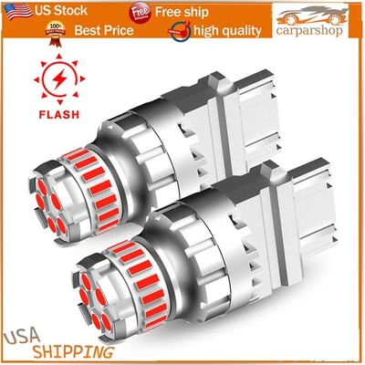 2*LED Freno Parada Luz Trasera Bombillas 3157 3057 Rojo para Chevy Silverado 1500 99-12 S Foto 1 de 4