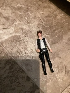 Figura de acción vintage Star Wars Kenner Big Head Han Solo Hong Kong 1977 - Imagen 1 de 4
