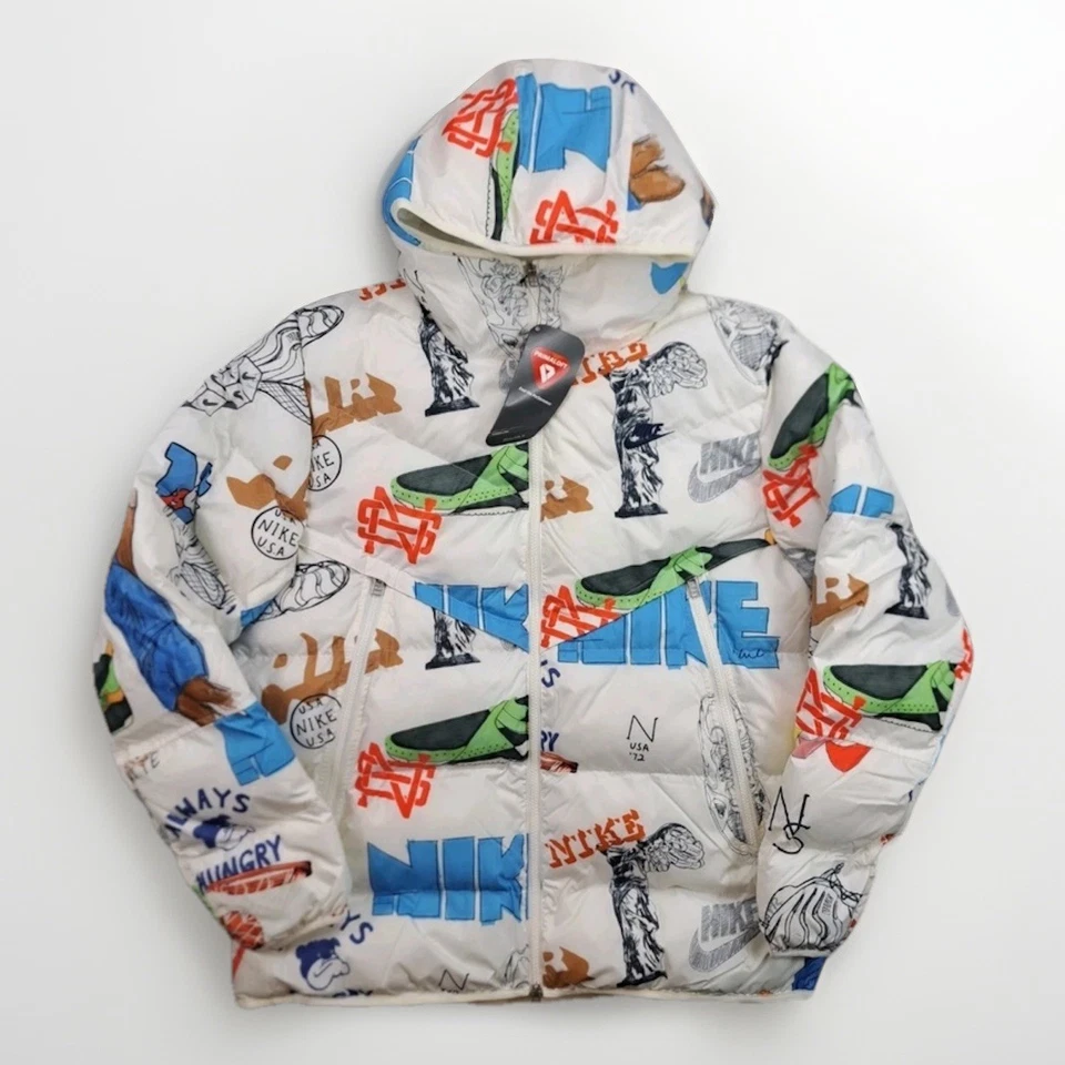 Nike Storm-Fit Bold School Windrunner Puffer Jacket FZ2288-133 Men’s Sz XL