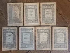 7 Lot VTG Riverside Literature Series Antique 1800s Books 30,37,46,68,80,100,135 - Foto 1 di 13
