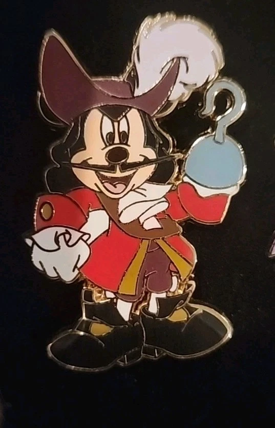 Disney Halloween 2006 Pirate Mickey Mouse as Captain Hook Pin  - Image 1 of 1