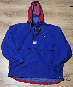 Vintage 90's Chaps Ralph Lauren Anorak Windbreaker Pullover Jacket Polo Size M - Picture 1 of 17