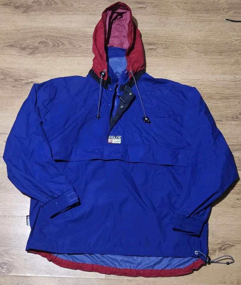 Vintage 90's Chaps Ralph Lauren Anorak Windbreaker Pullover Jacket Polo Size M - Image 1 of 4