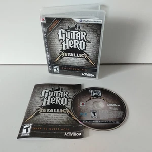 Guitar Hero Metallica Spiel mit Handbuch PS3 Playstation 3 - Bild 1 von 7