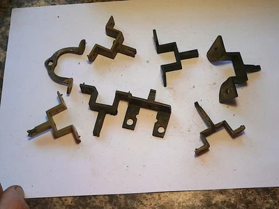 8 pendulum hangers for a longcase clock C1800 - Image 1 of 4