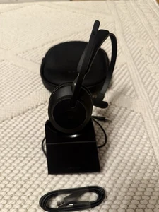 Jabra Evolve2 65 Wireless PC Headset Charging Stand USB A Dongle Carry Pouch - Picture 1 of 7