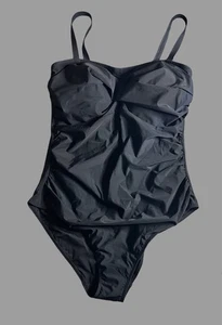 Bonprix NWOT Black One Pieace Swimsuit Size 20 - Picture 1 of 8