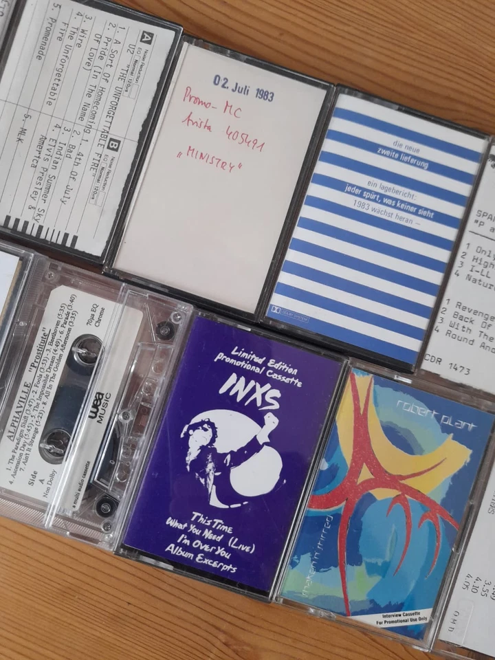 Promotion/Promo MCs Tapes (u.A. Ministry, U2, OMD, INXS, Camouflage, Neonbabies) - Bild 1 von 1