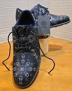 Scarpa da golf G/FORE donna blu navy bandana Gallivanter Twilight taglia 8,5 nuova con etichetta Florida  - Foto 1 di 15