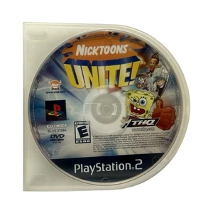 Videogioco PS2 "Nicktoons: Unite!" PlayStation 2 con custodia e disco di ricambio - Foto 1 di 4