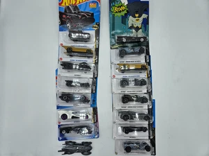 Lote de 15 coches Batman Hot Wheels 1:64 diecast sin abrir + coche extra suelto - Imagen 1 de 17