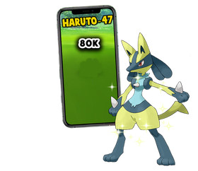 Pokemon Shiny Lucario Mini P T C 80k Fast Delivery