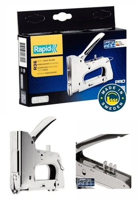 Rapid PRO R36 Fissatrice Manuale Graffatrice | Fissaggio Cavi Regolatore Trifase - Imagen 1 de 4