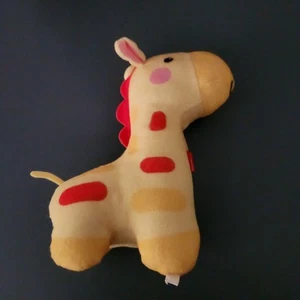 Fisher Price Giraffa Gialla Lenisce e Glow Baby Music Light 9" Peluche 2013 Funzionante - Foto 1 di 10