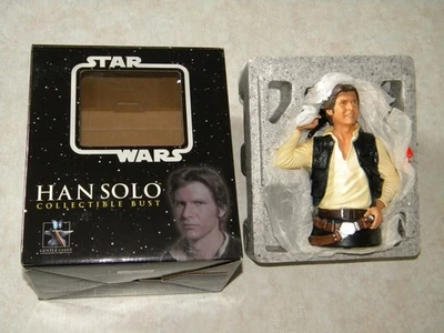 Mini Busto Gentle Giant Star Wars Han Solo Una Nueva Esperanza NUEVO Foto 1 de 4